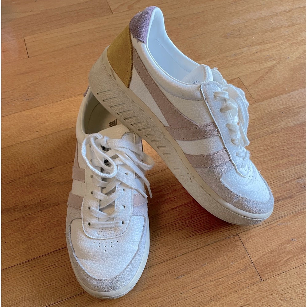 Gola Grand Slam Trident in White/Blossom/Lily Size 7